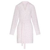 SKIMS SLEEP SHORT ROBE | SNOW DELICATE FLORAL PRINT