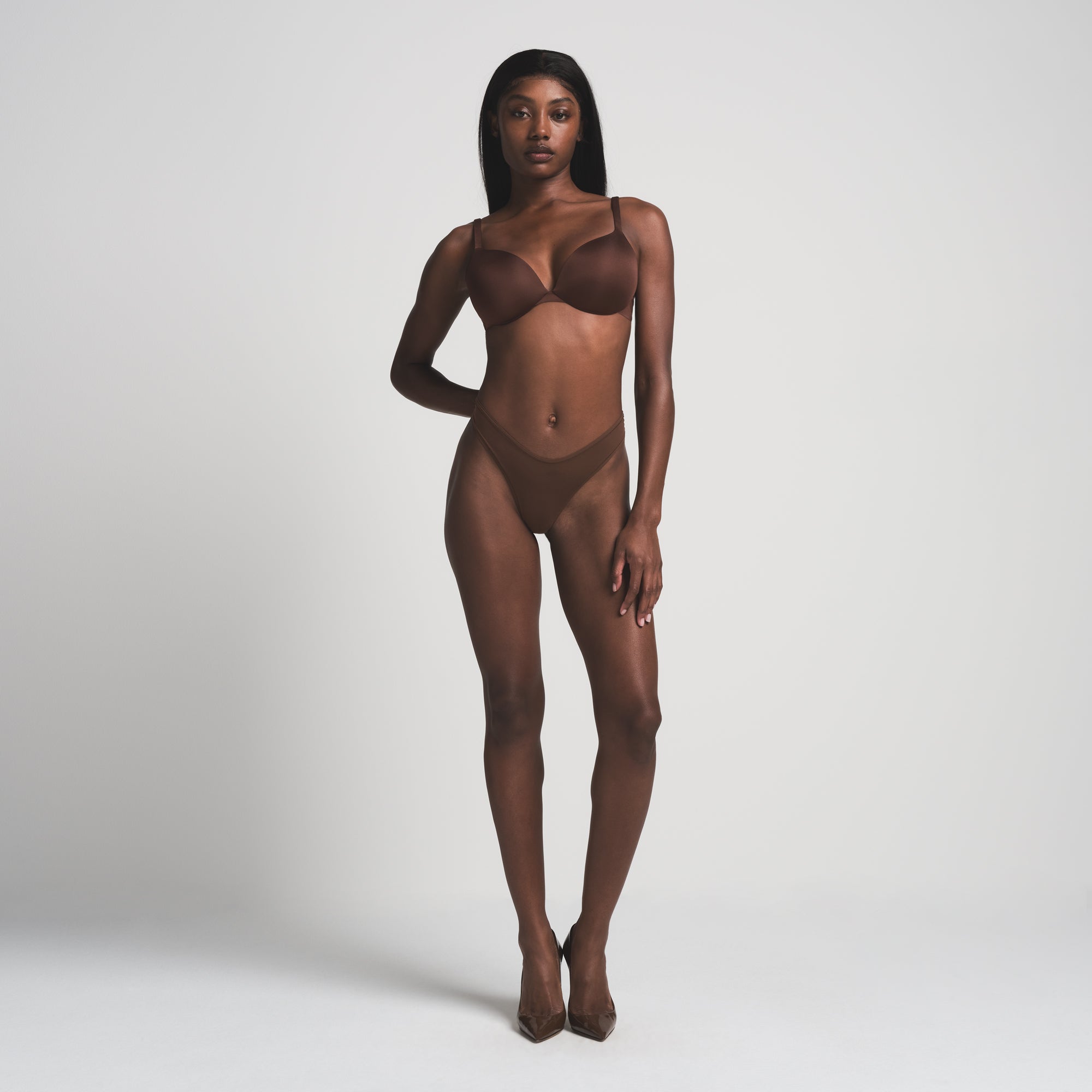 SKIMS ULTIMATE TEARDROP PUSH-UP BRA | COCOA