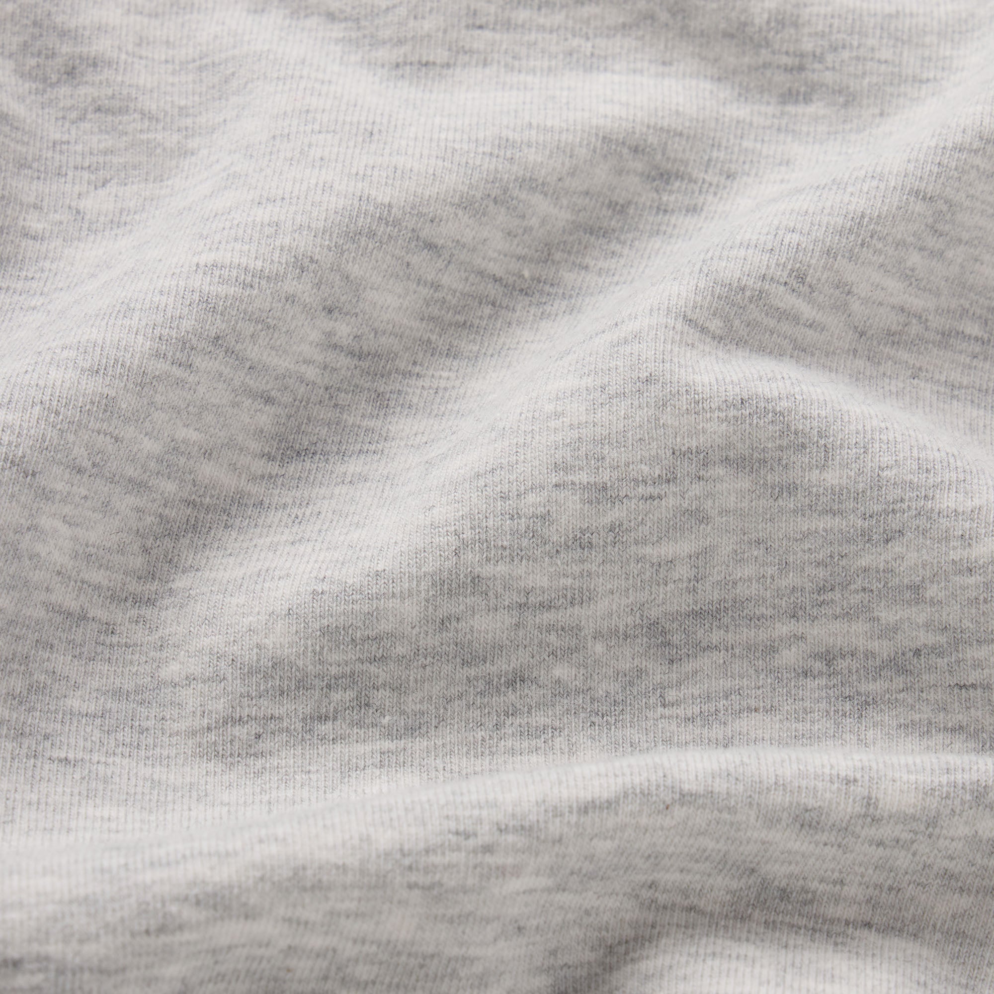 COTTON JERSEY LOGO T-SHIRT | LIGHT HEATHER GREY ARCHED SKIMS PLAID
