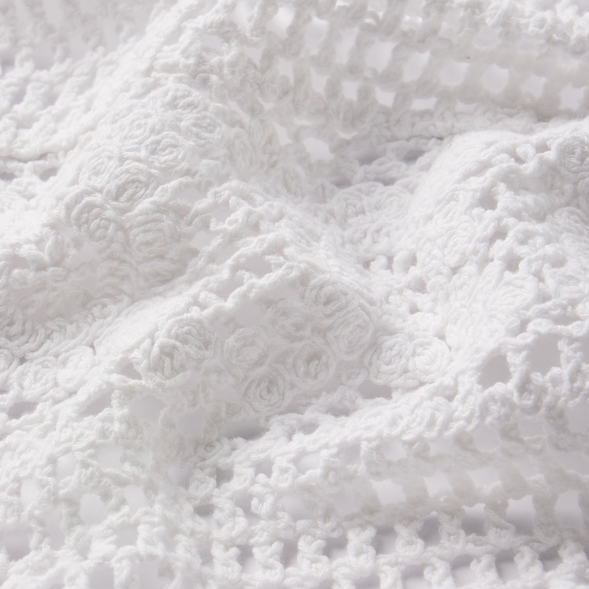 SWIM COVER-UPS CROCHET LONG SKIRT | SNOW