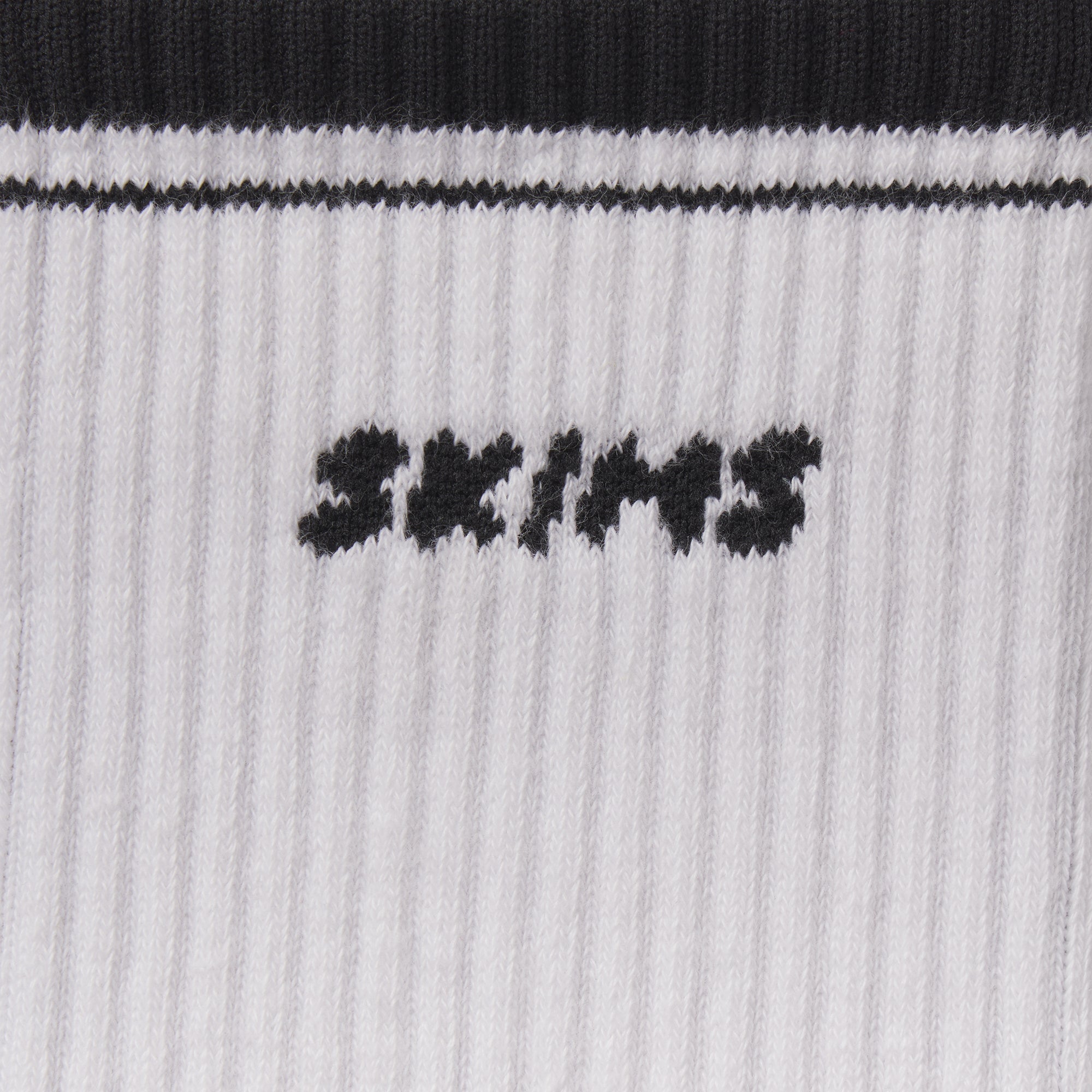 SKIMS SOCKS RIBBED CREW LOGO SOCK 3-PACK | STONE MULTI